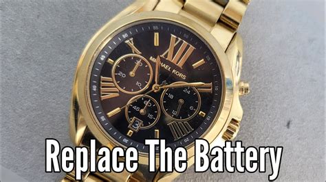 change michael kors watch battery|michael kors watch batteries replacement.